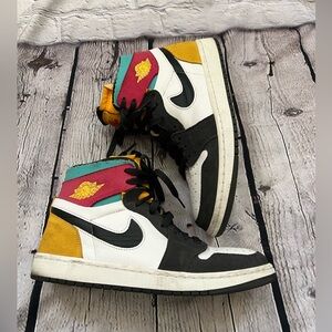 AIR JORDAN 1 Colorful High-Top Sneakers